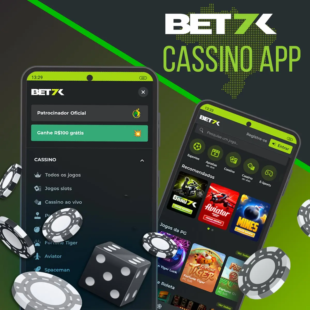 Revisão do site de apostas no aplicativo do cassino Bet7k no Brasil