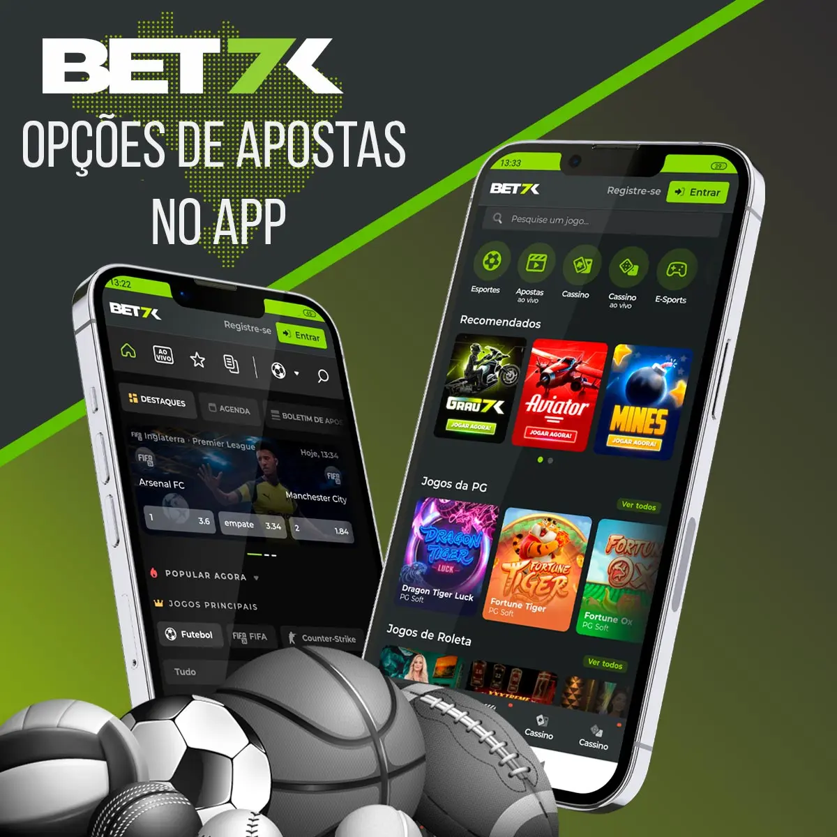 Uma visão geral das opções de apostas no aplicativo de apostas Bet7k no Brasil