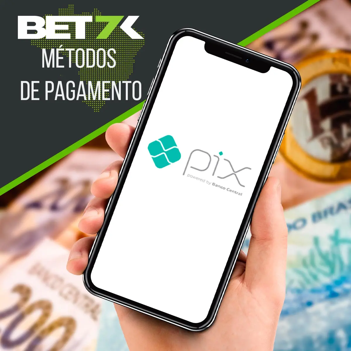 Opções de pagamento no Bet7k Brasil