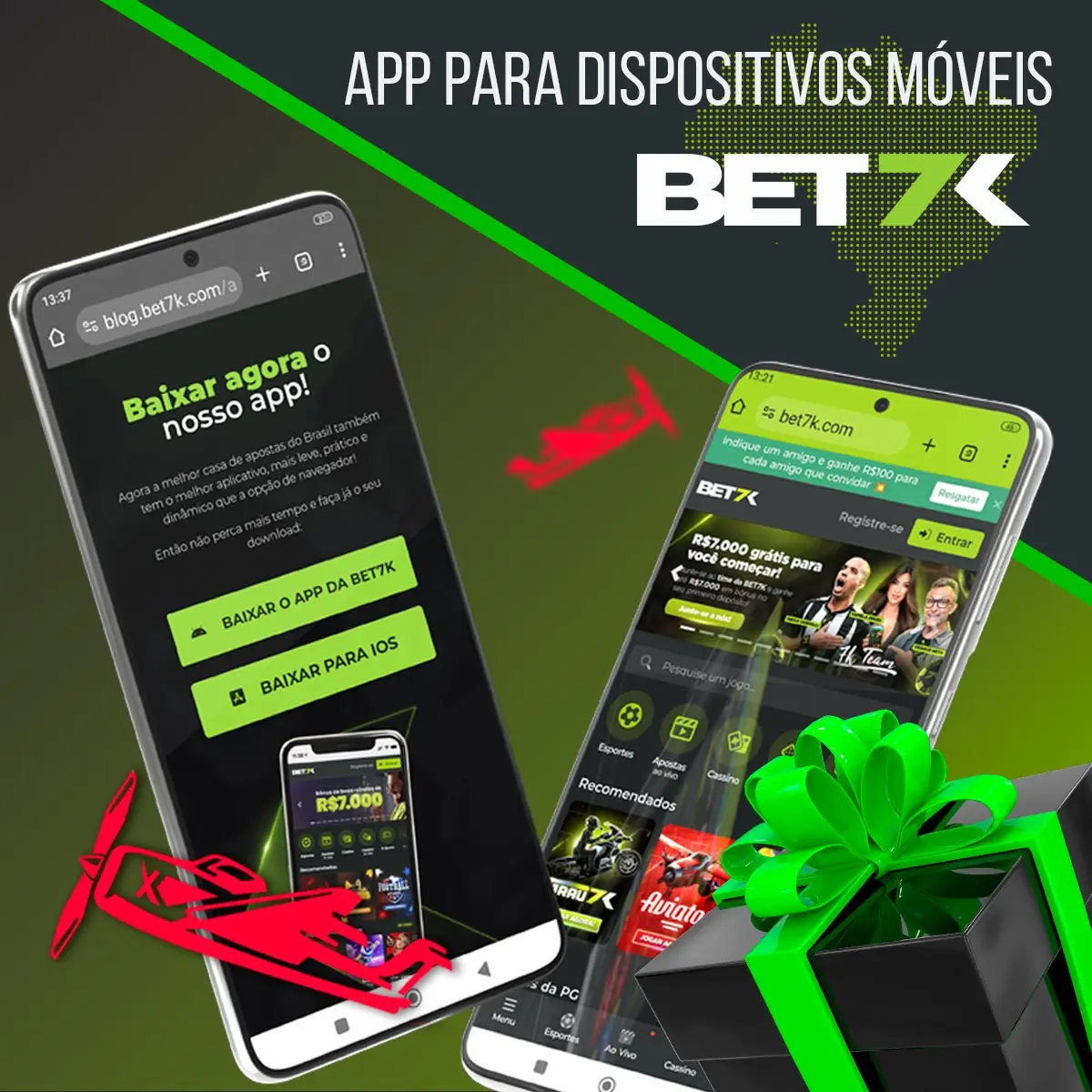 Como Baixar o Bet7k App no Android/iOS